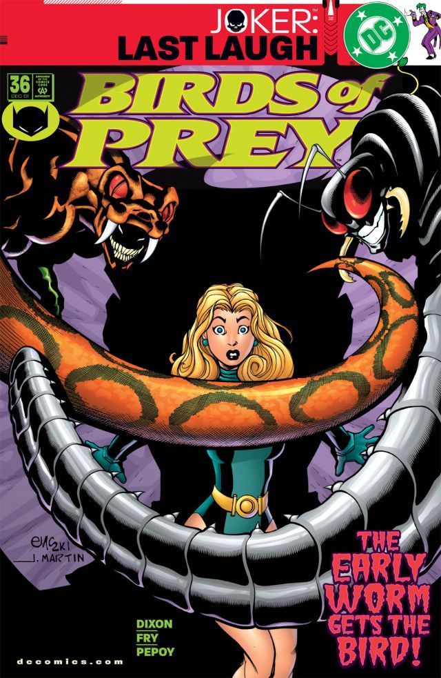 Birds of Prey #36 cover