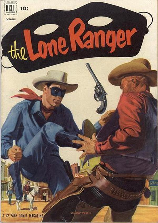 The Lone Ranger #52 cover