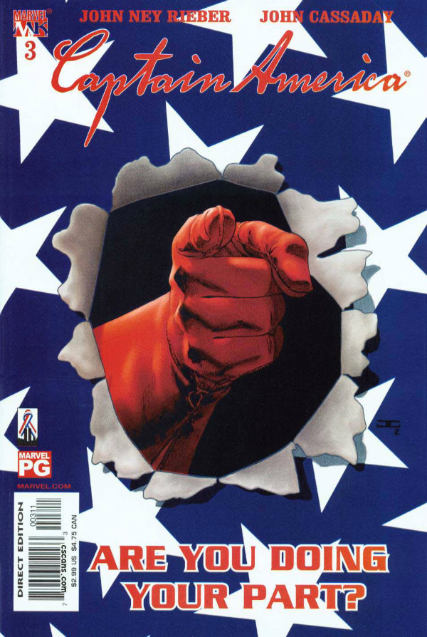 Captain America #3 cover