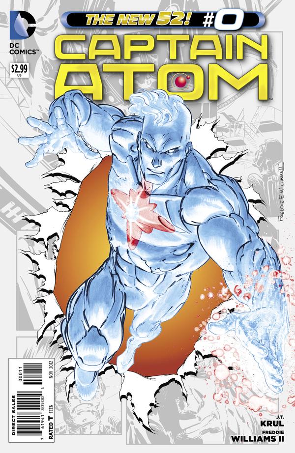 Captain Atom #0 cover
