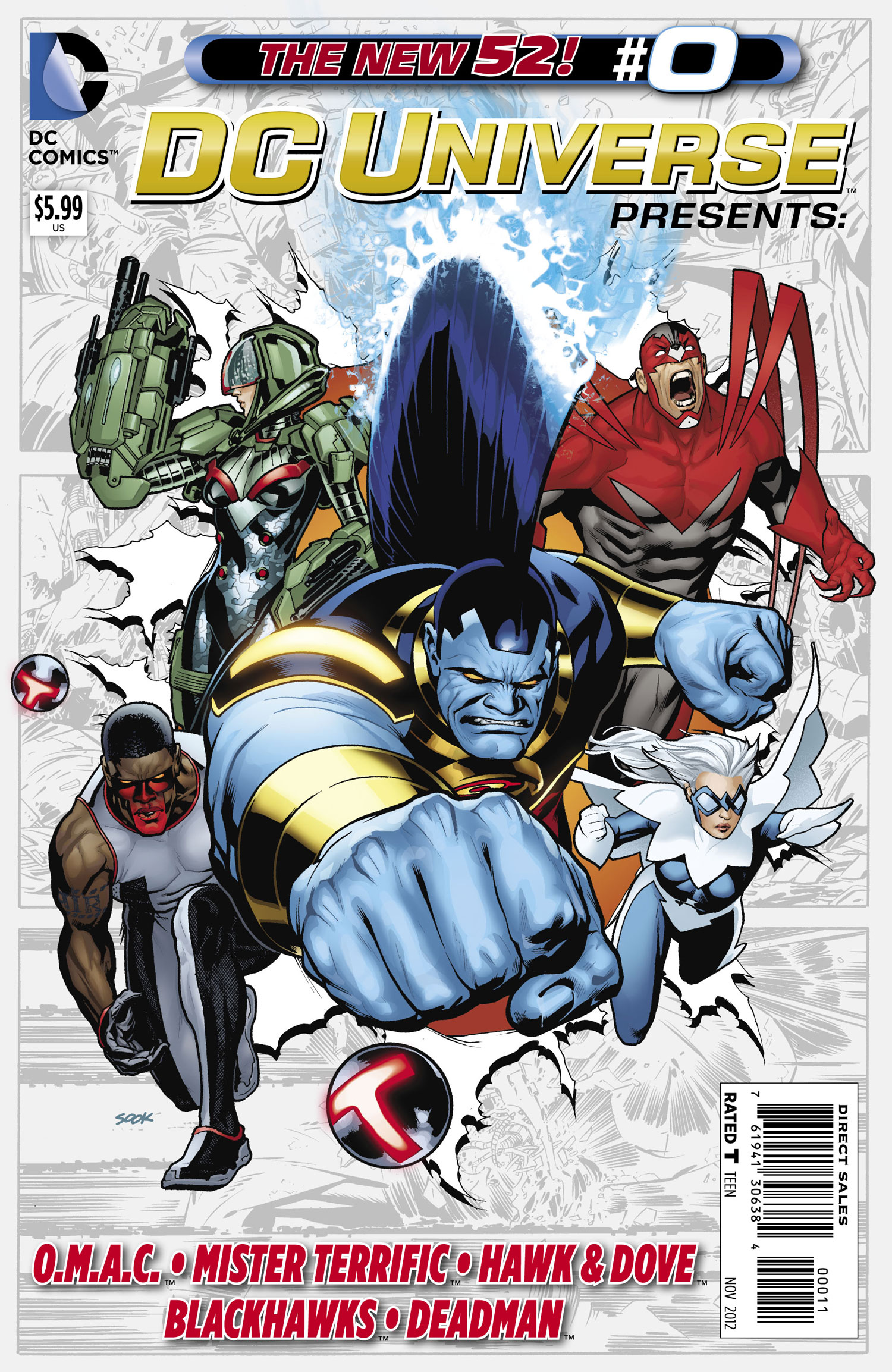 DC Universe Presents #0 cover