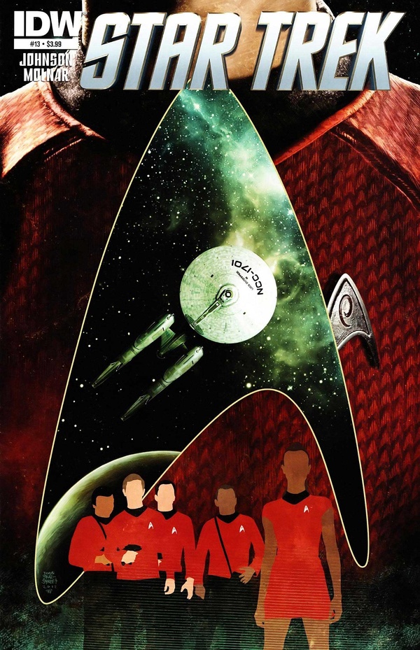 Star Trek #13 cover