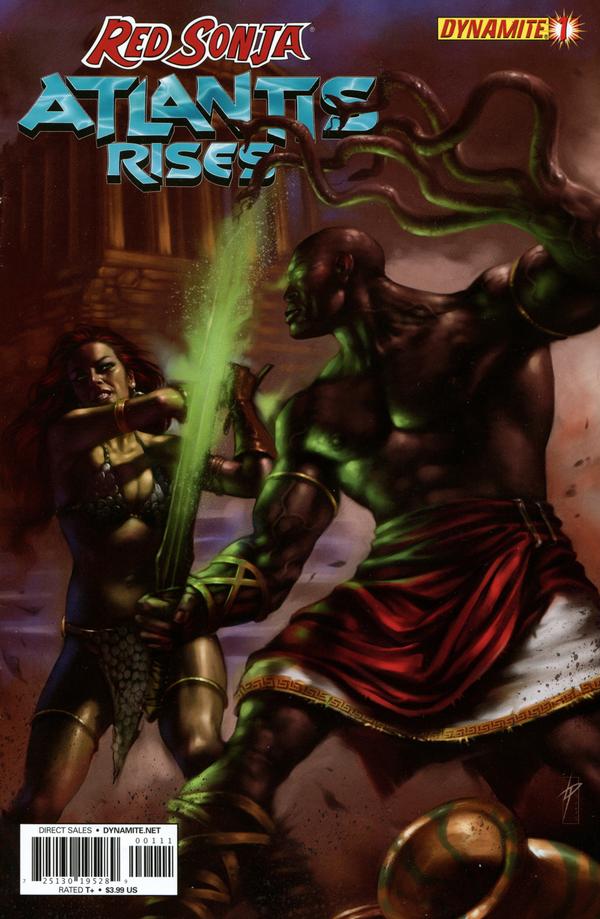 Red Sonja: Atlantis Rises #1 cover