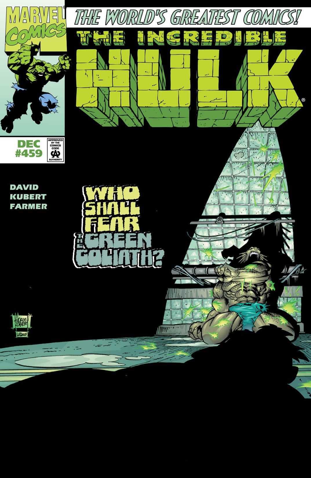The Incredible Hulk #459 cover