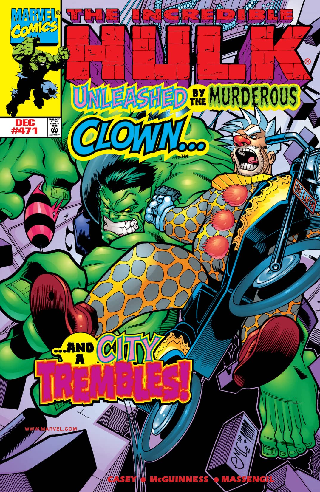 The Incredible Hulk #471 cover