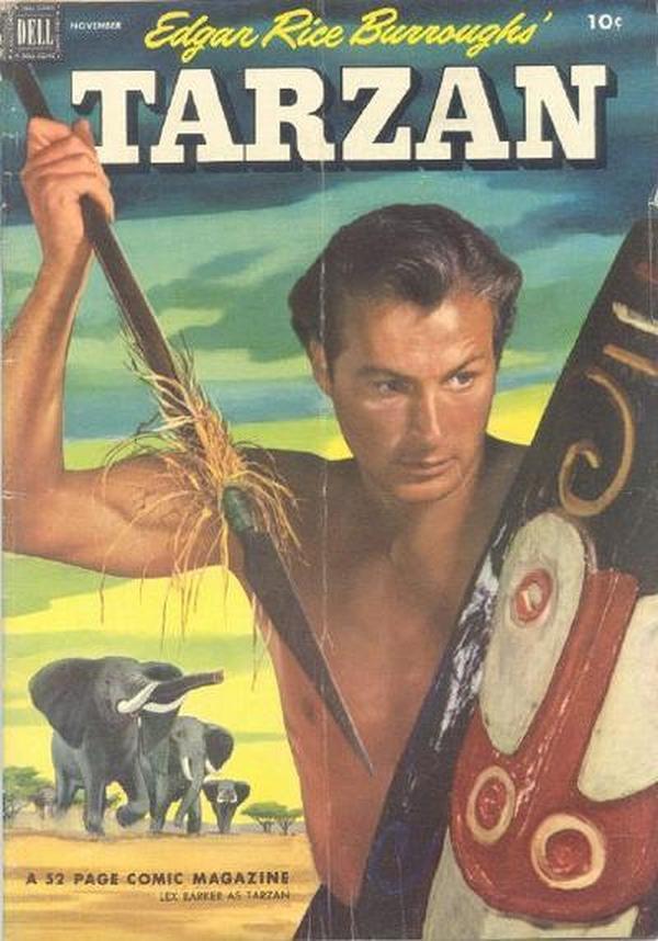 Edgar Rice Burroughs' Tarzan #38 cover