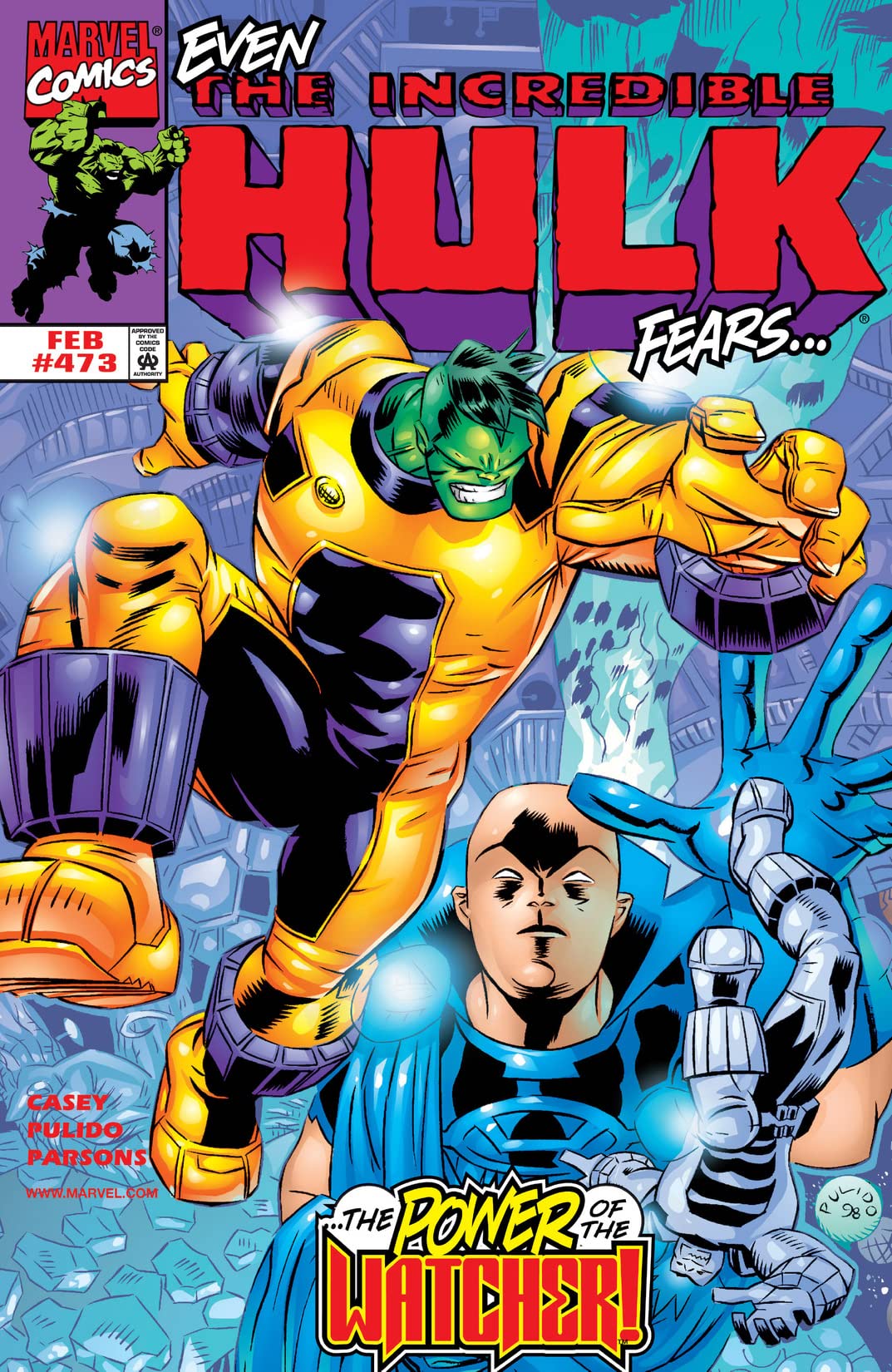 The Incredible Hulk #473 cover