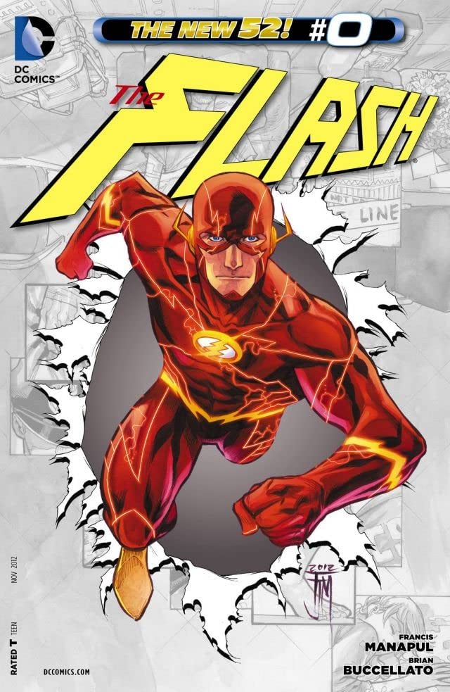 The Flash #0 cover