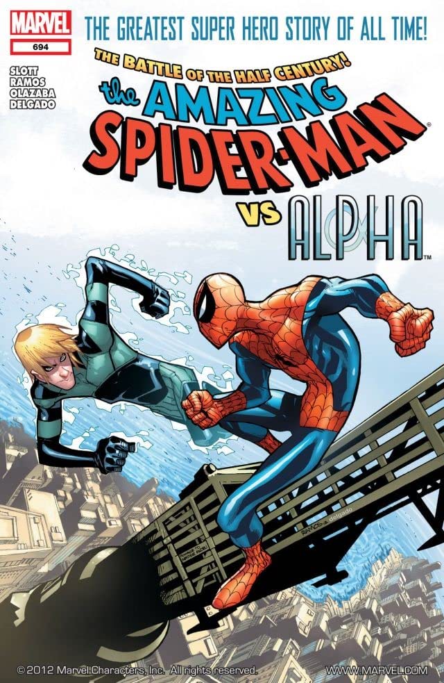 The Amazing Spider-Man #694 cover