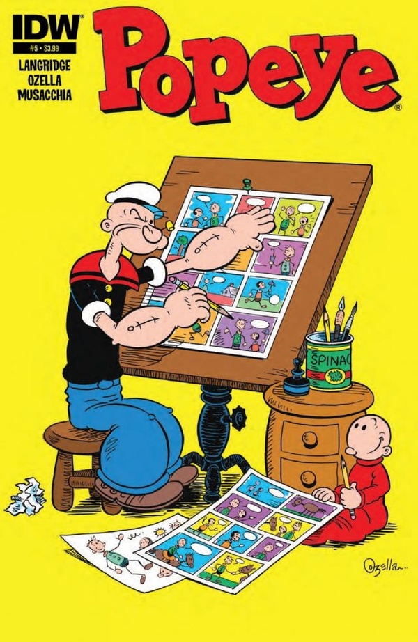 Popeye #5 cover