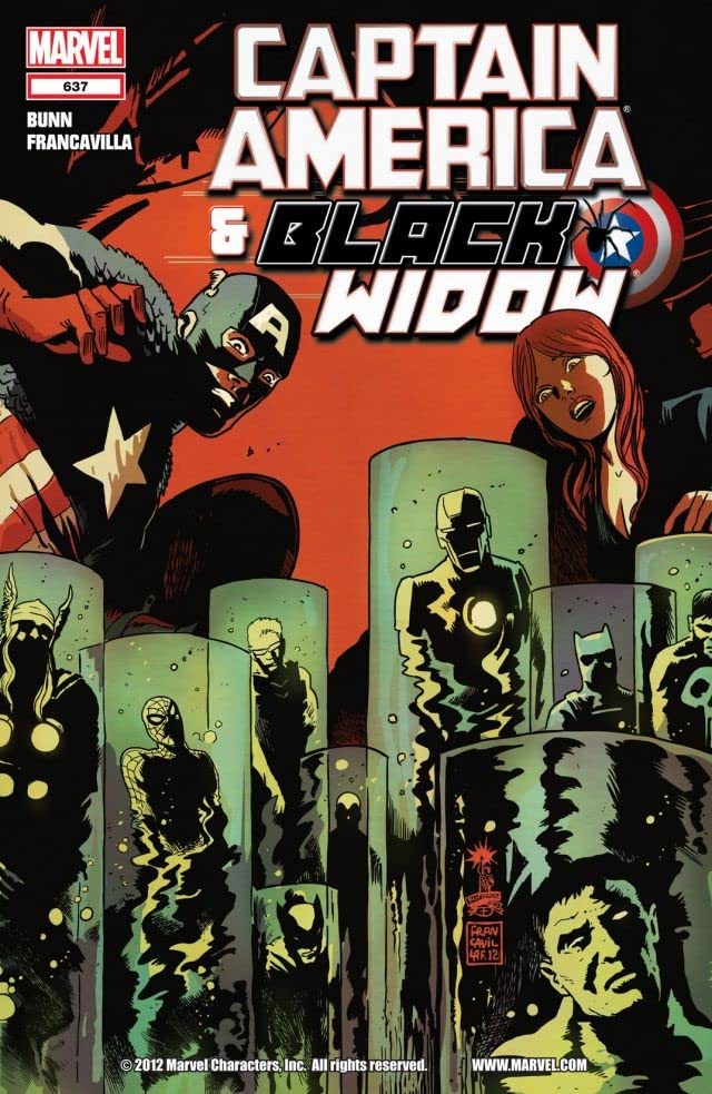 Captain America and Black Widow #637 cover