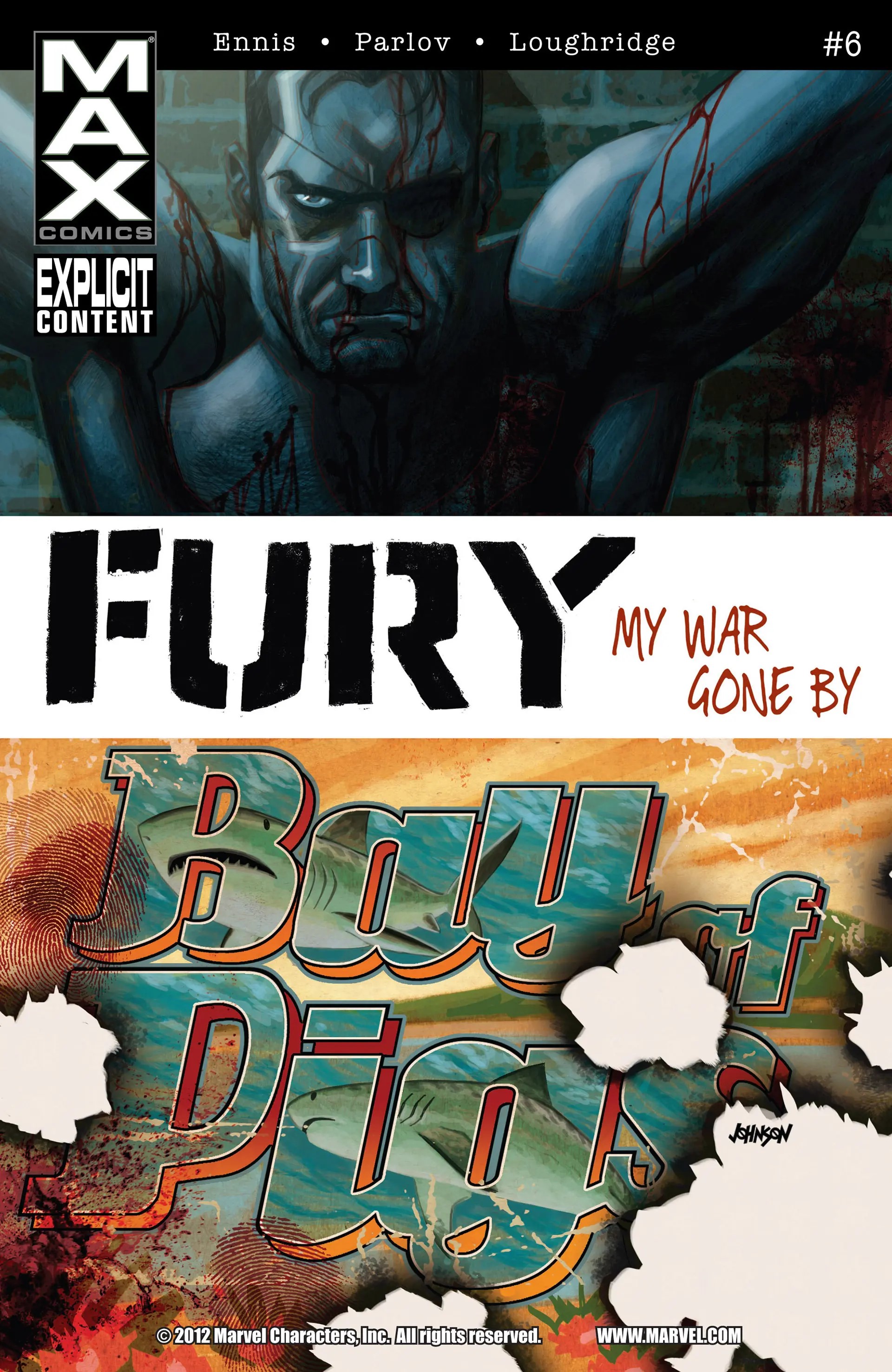 Fury Max #6 cover