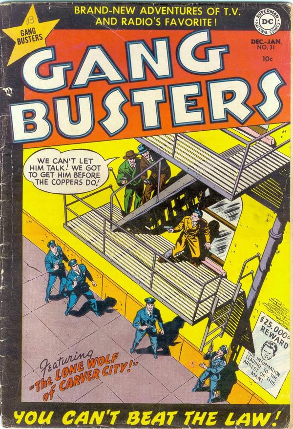 Gang Busters #31 cover