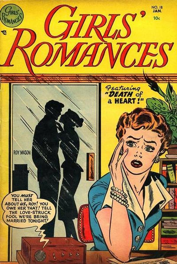 Girls' Romances #18 cover