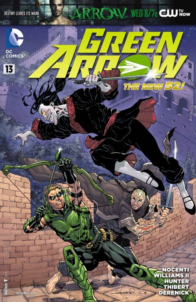 Green Arrow #13 cover