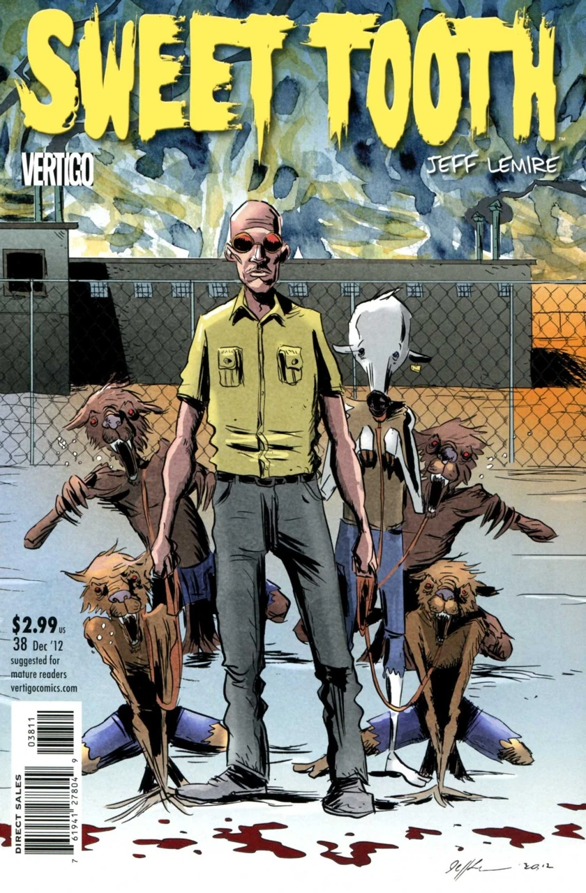 Sweet Tooth #38 cover