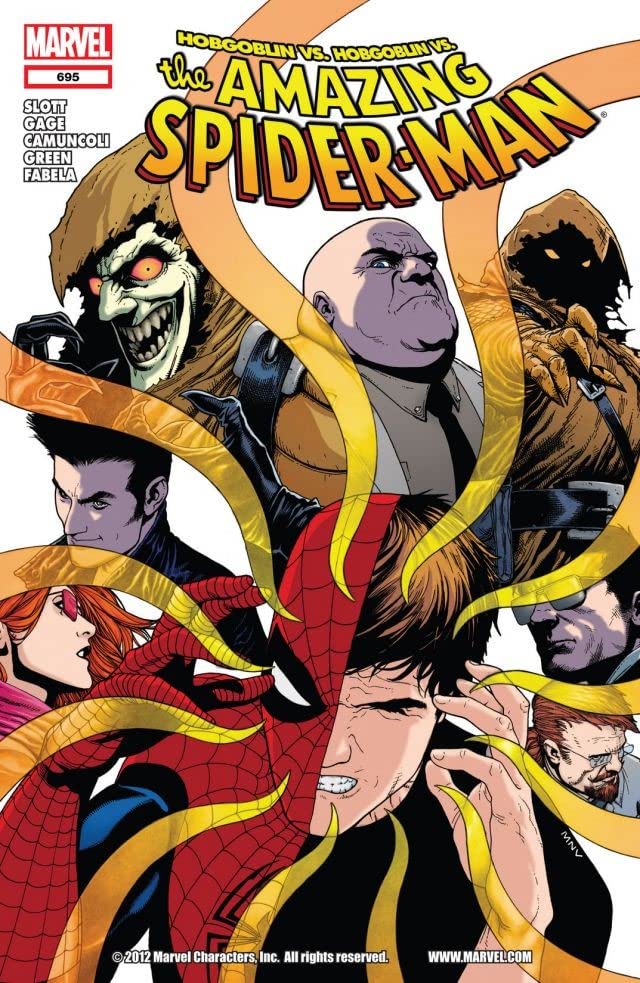 The Amazing Spider-Man #695 cover