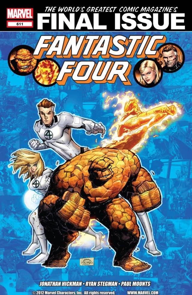 Fantastic Four #611 cover