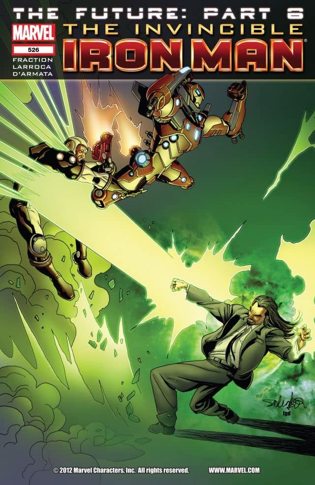 Invincible Iron Man #526 cover