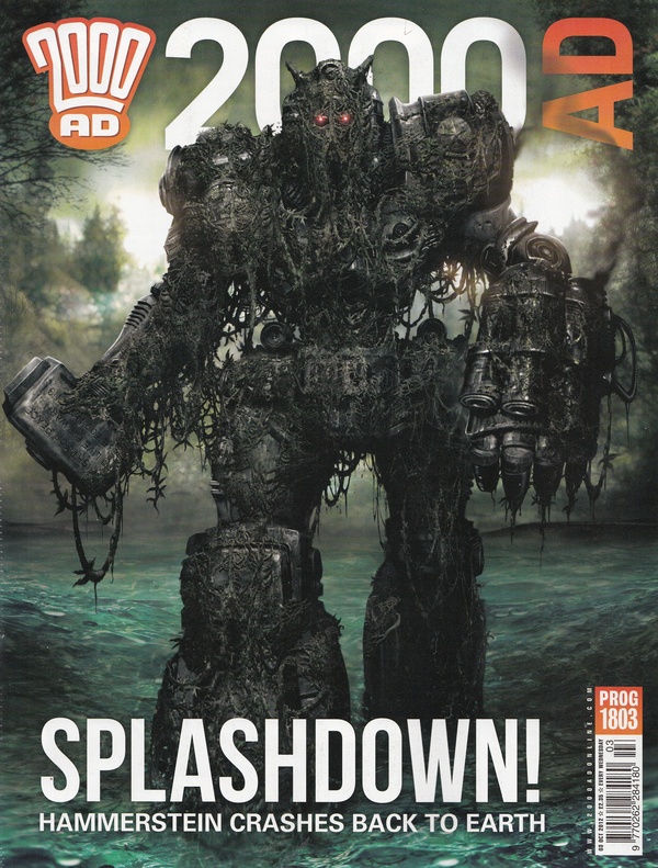 2000 AD #1803 cover