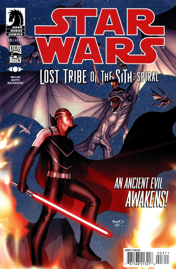 Star Wars: Lost Tribe of the Sith - Spiral #3 cover
