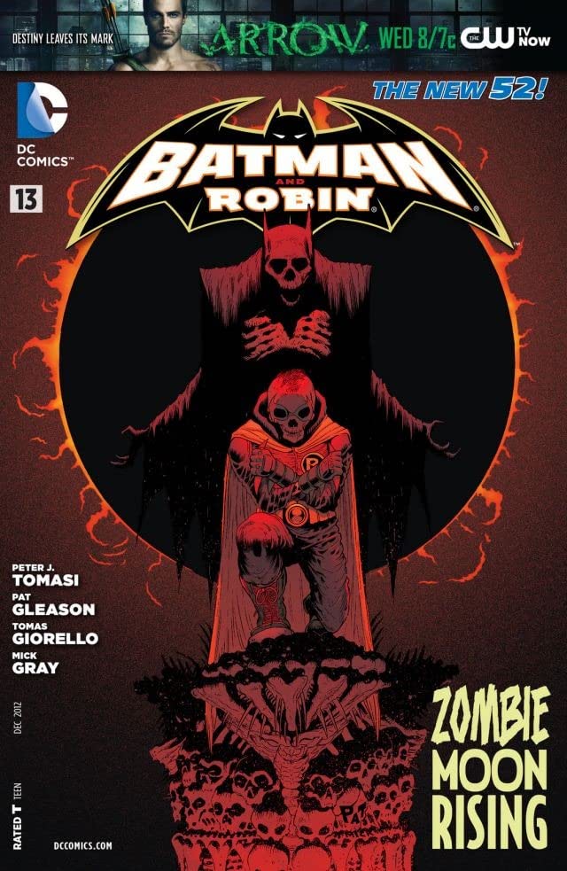 Batman and Robin #13 cover