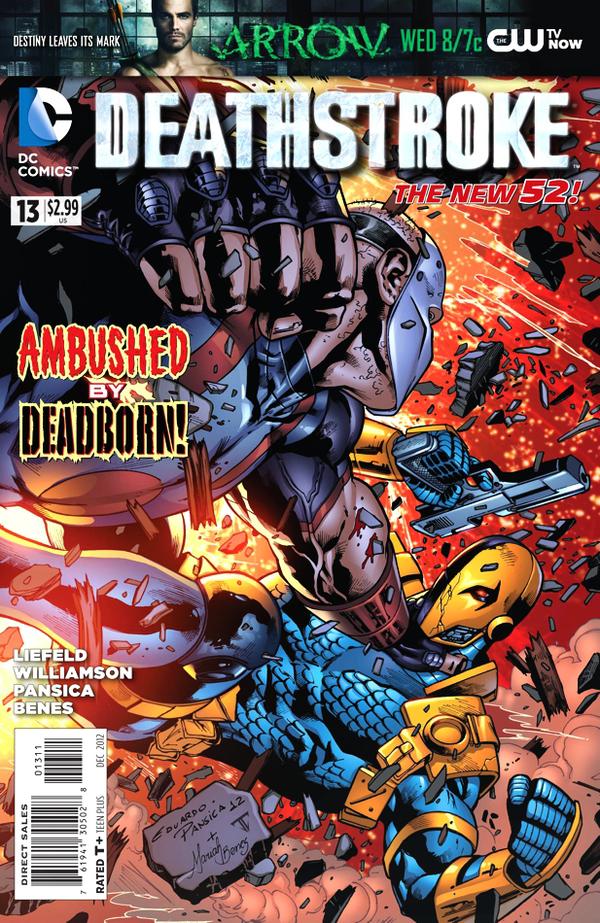 Deathstroke #13 cover
