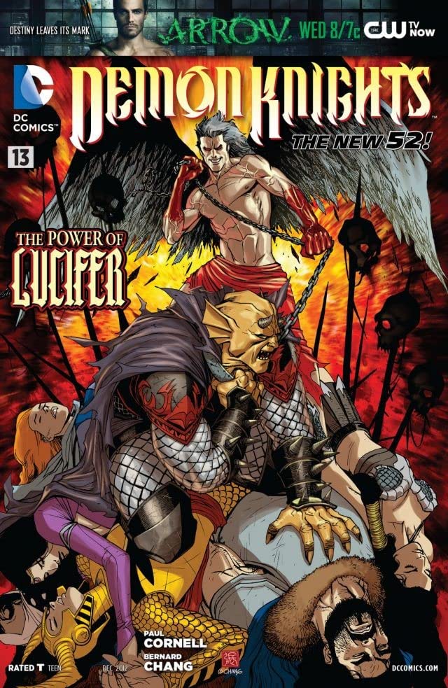 Demon Knights #13 cover