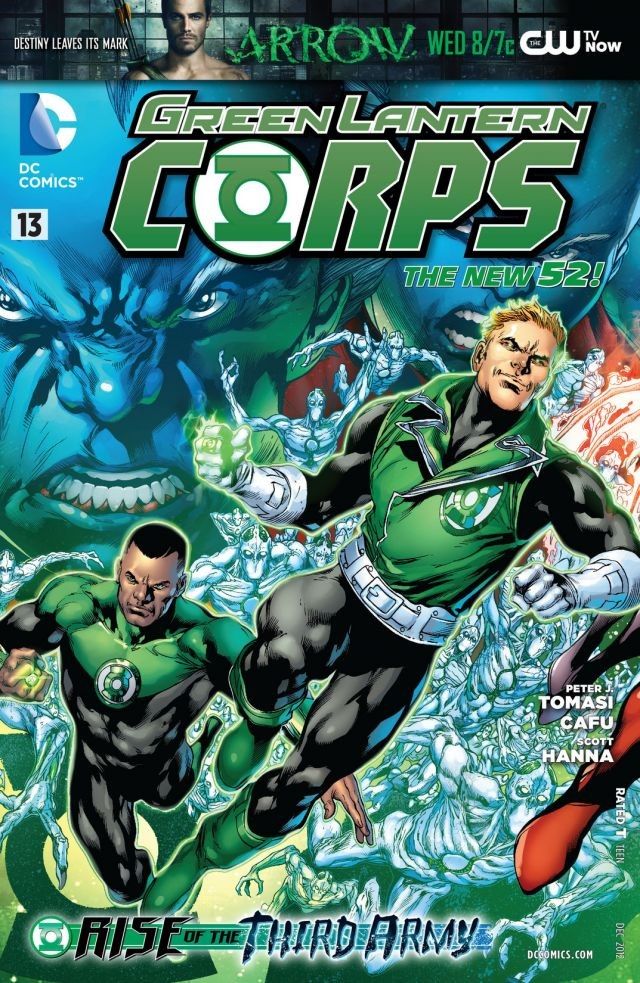Green Lantern Corps #13 cover