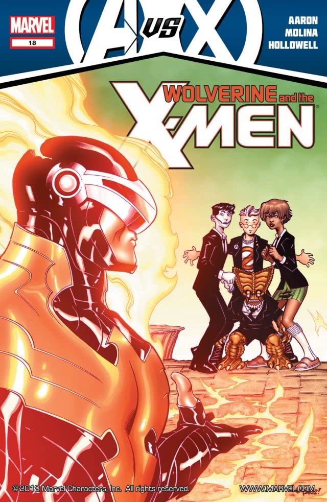 Wolverine & the X-Men #18 cover