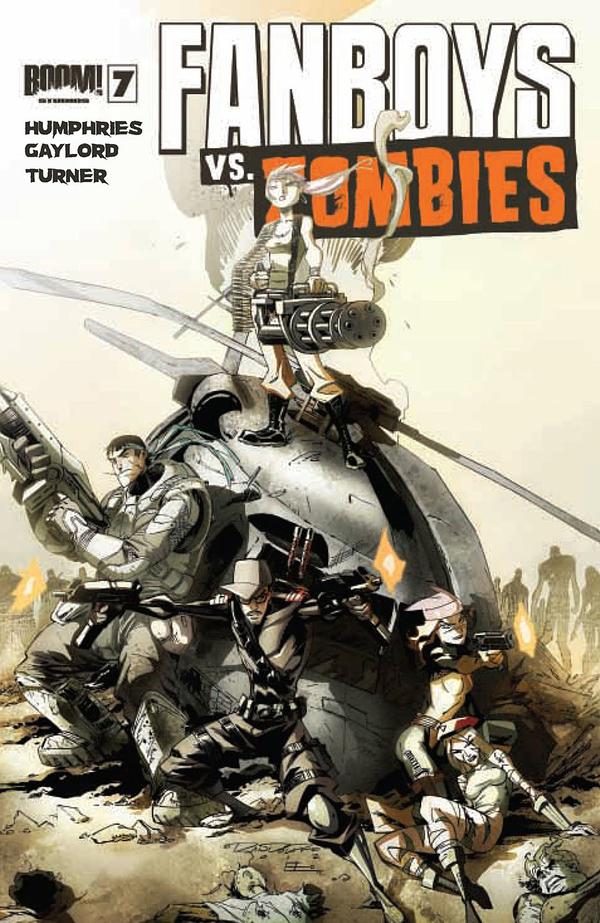 Fanboys vs. Zombies #7 cover