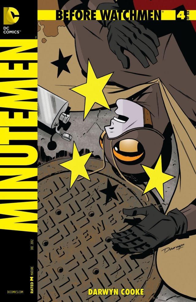 Before Watchmen: Minutemen #4 cover