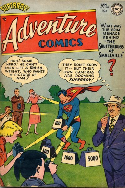 Adventure Comics #184 cover