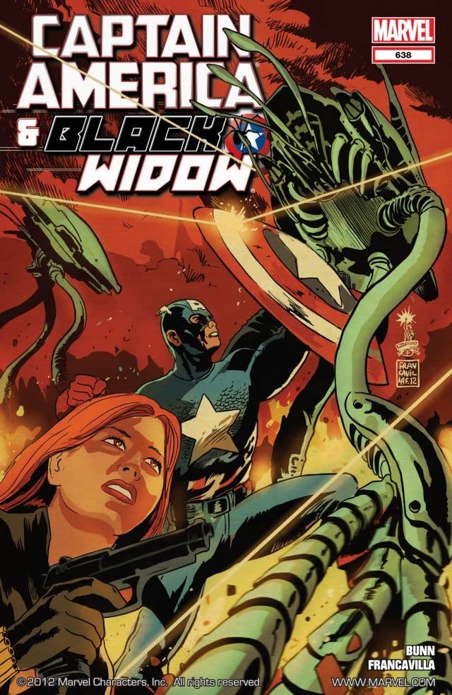 Captain America and Black Widow #638 cover