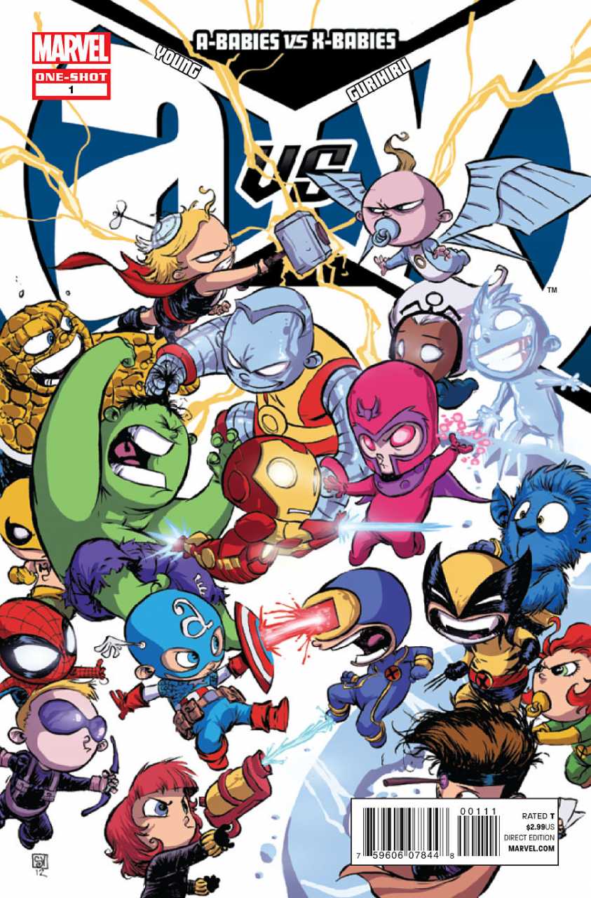 A-Babies vs. X-Babies #1 cover