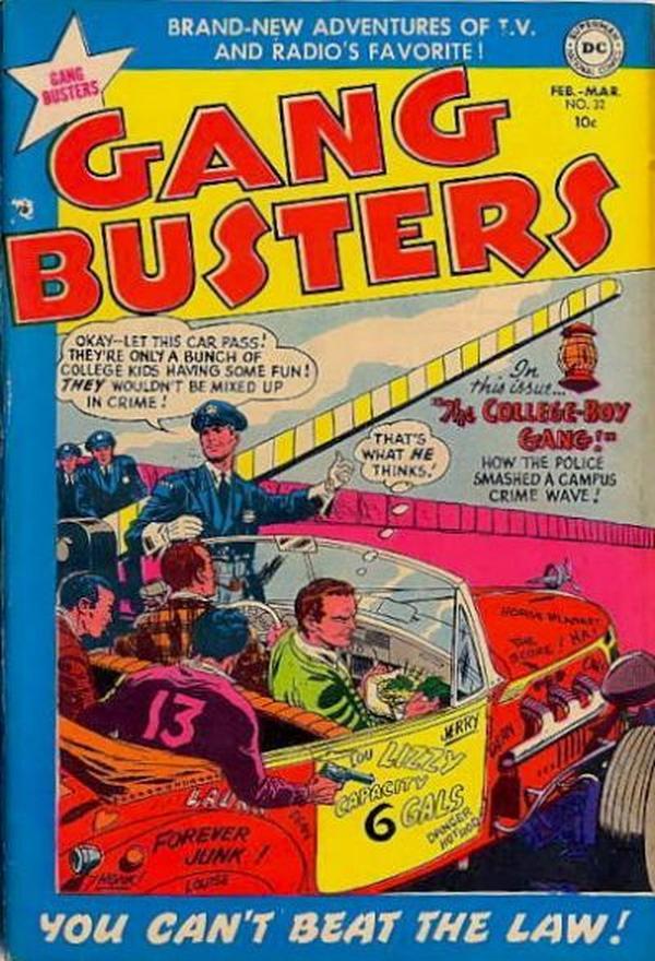Gang Busters #32 cover