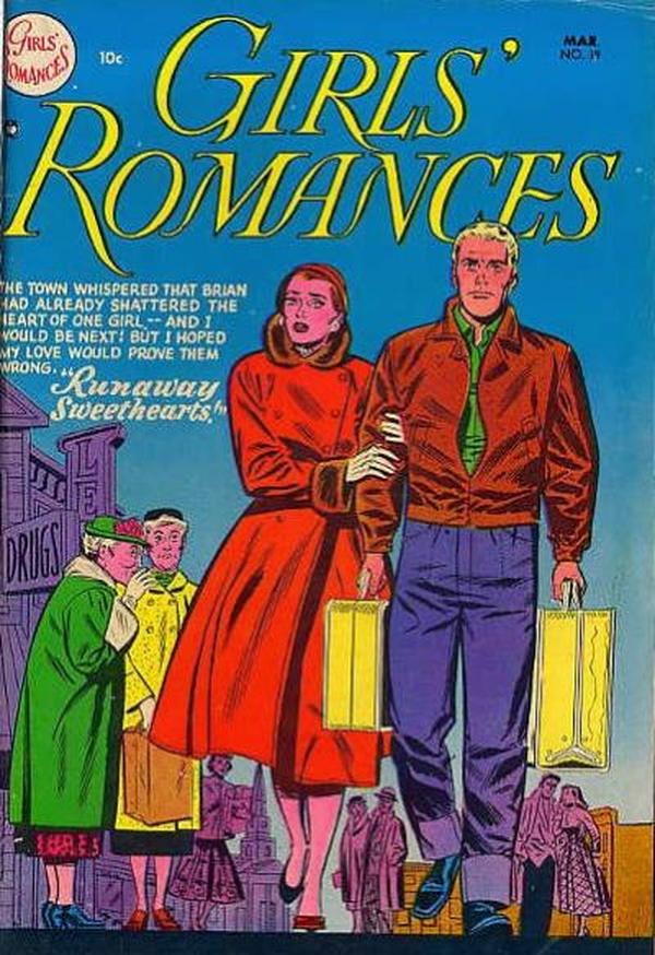 Girls' Romances #19 cover