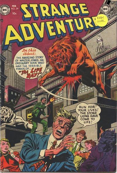 Strange Adventures #29 cover