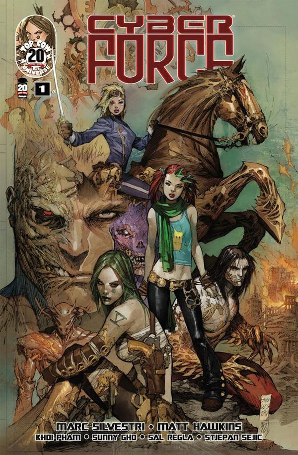 Cyber Force #1 cover