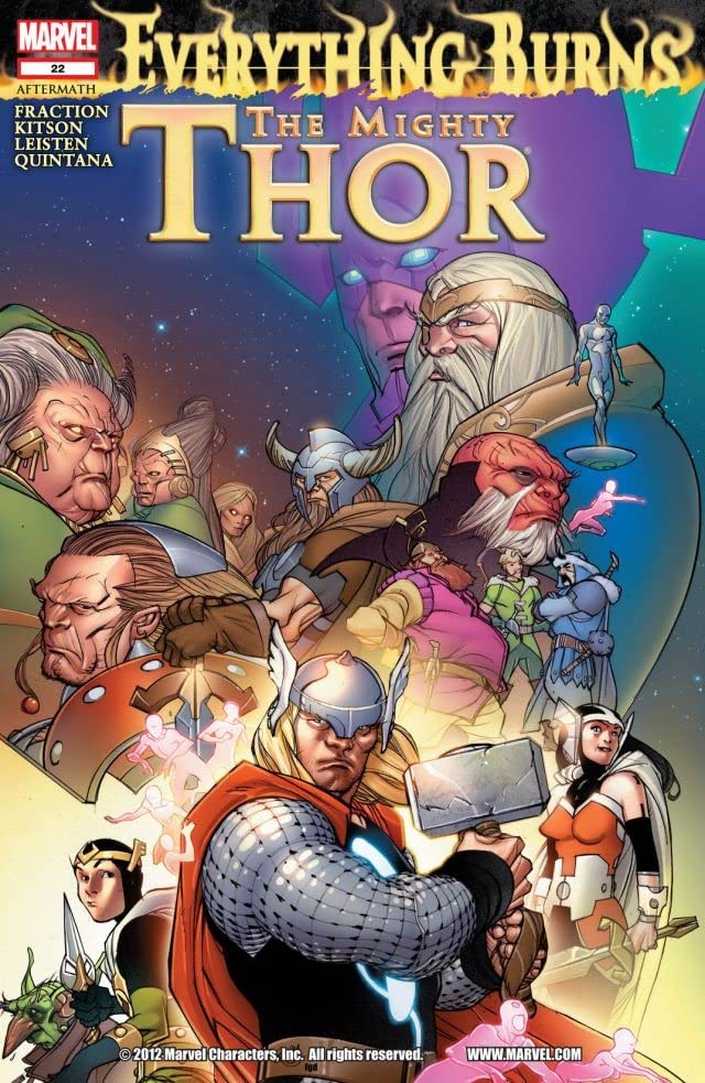 The Mighty Thor #22 cover