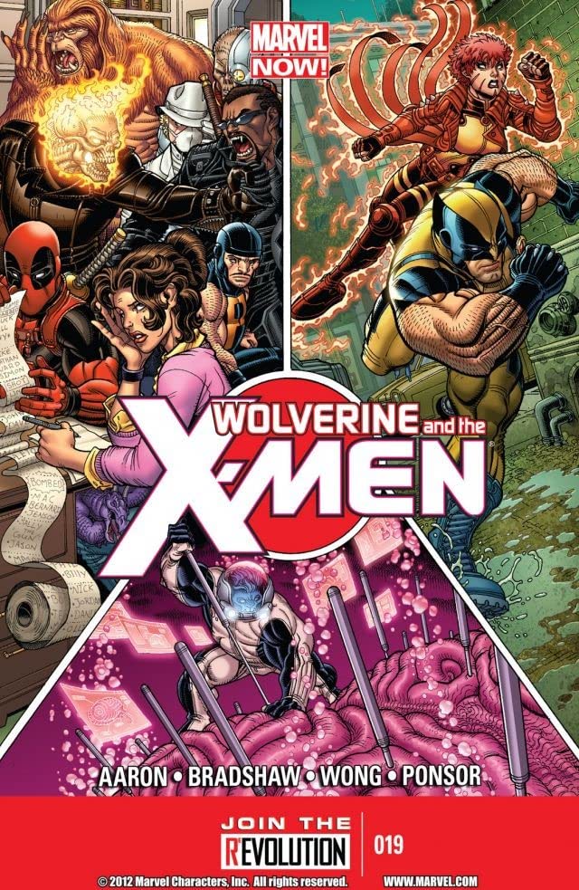 Wolverine & the X-Men #19 cover