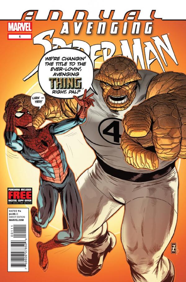 Avenging Spider-Man Annual #1 cover