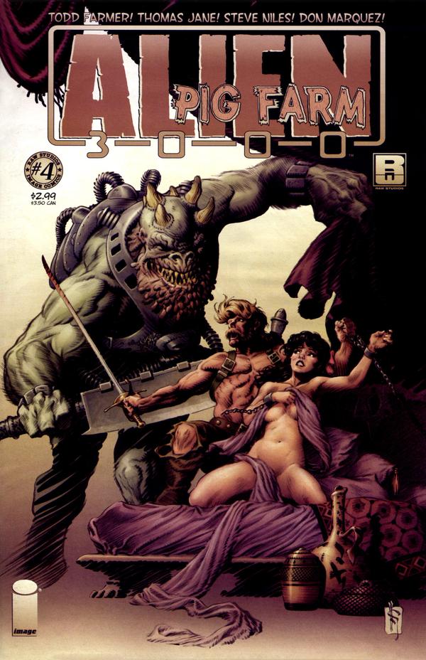 Alien Pig Farm 3000 #4 cover