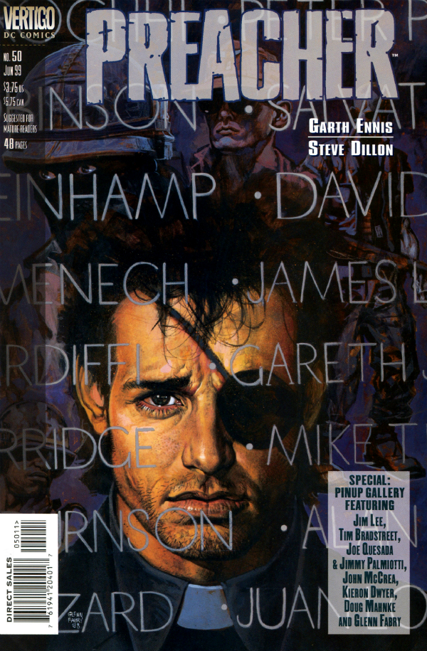 Preacher #50 cover