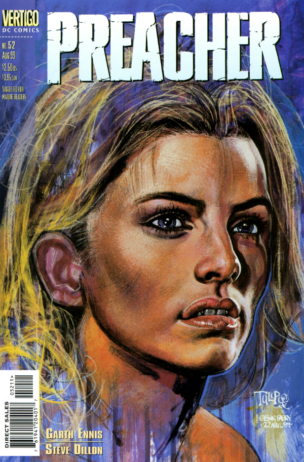 Preacher #52 cover