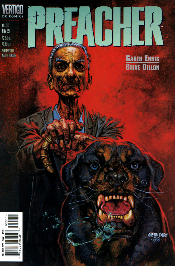 Preacher #55 cover