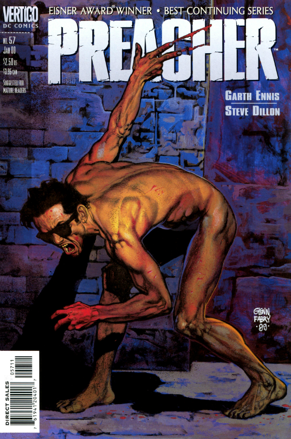 Preacher #57 cover
