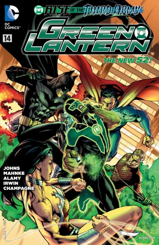 Green Lantern #14 cover