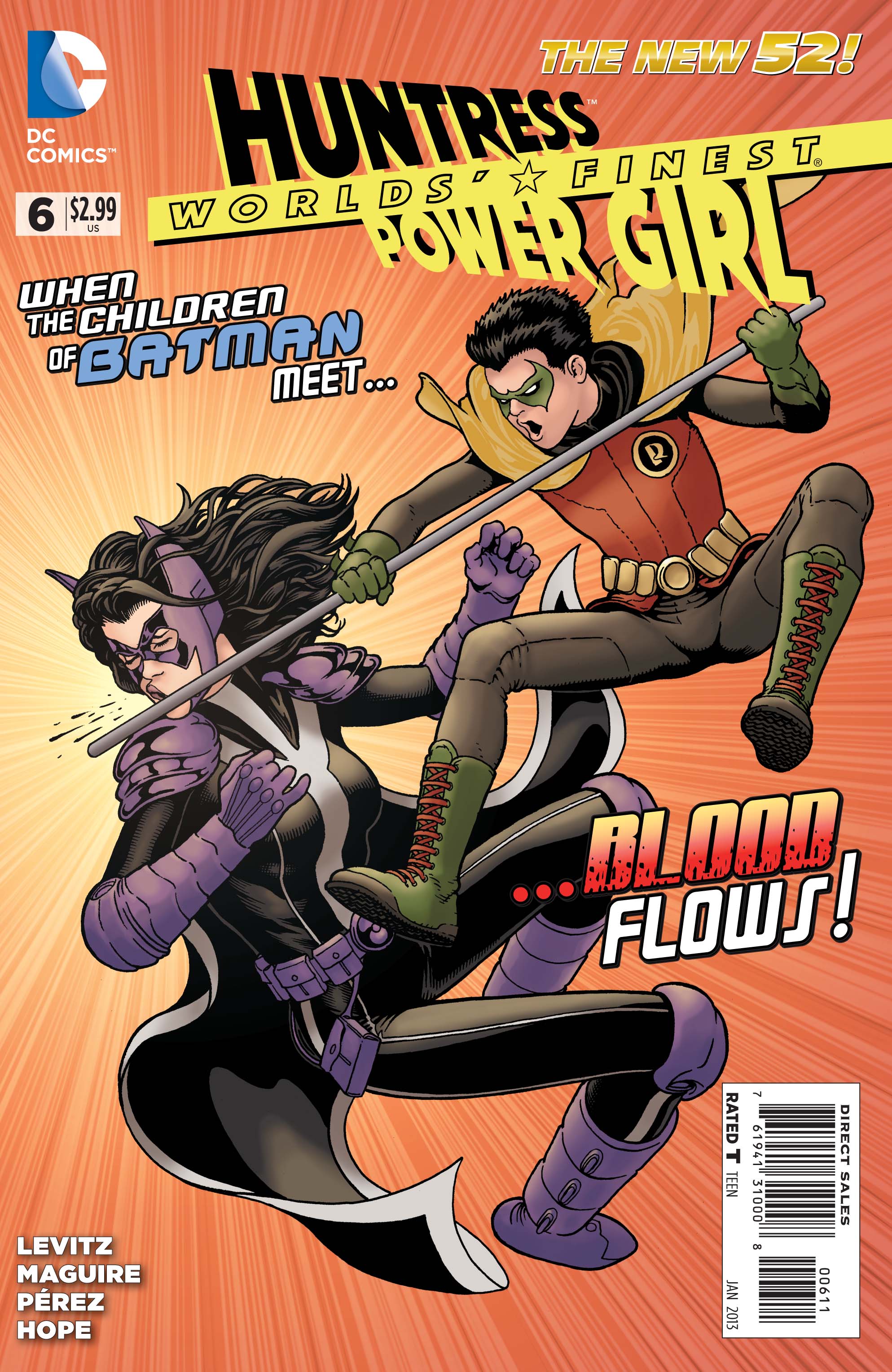 Worlds' Finest #6 cover