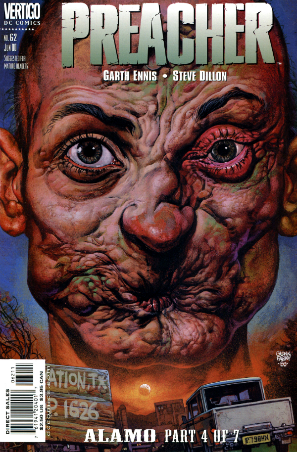 Preacher #62 cover